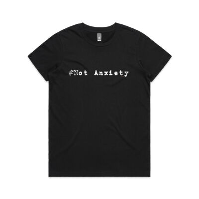 #Not Anxiety White Font Thumbnail