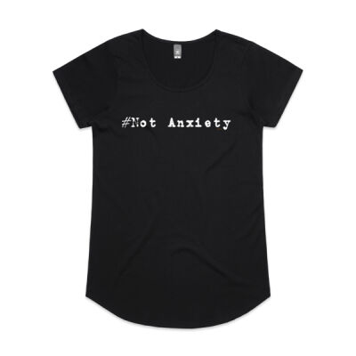 #Not Anxiety White Font Thumbnail